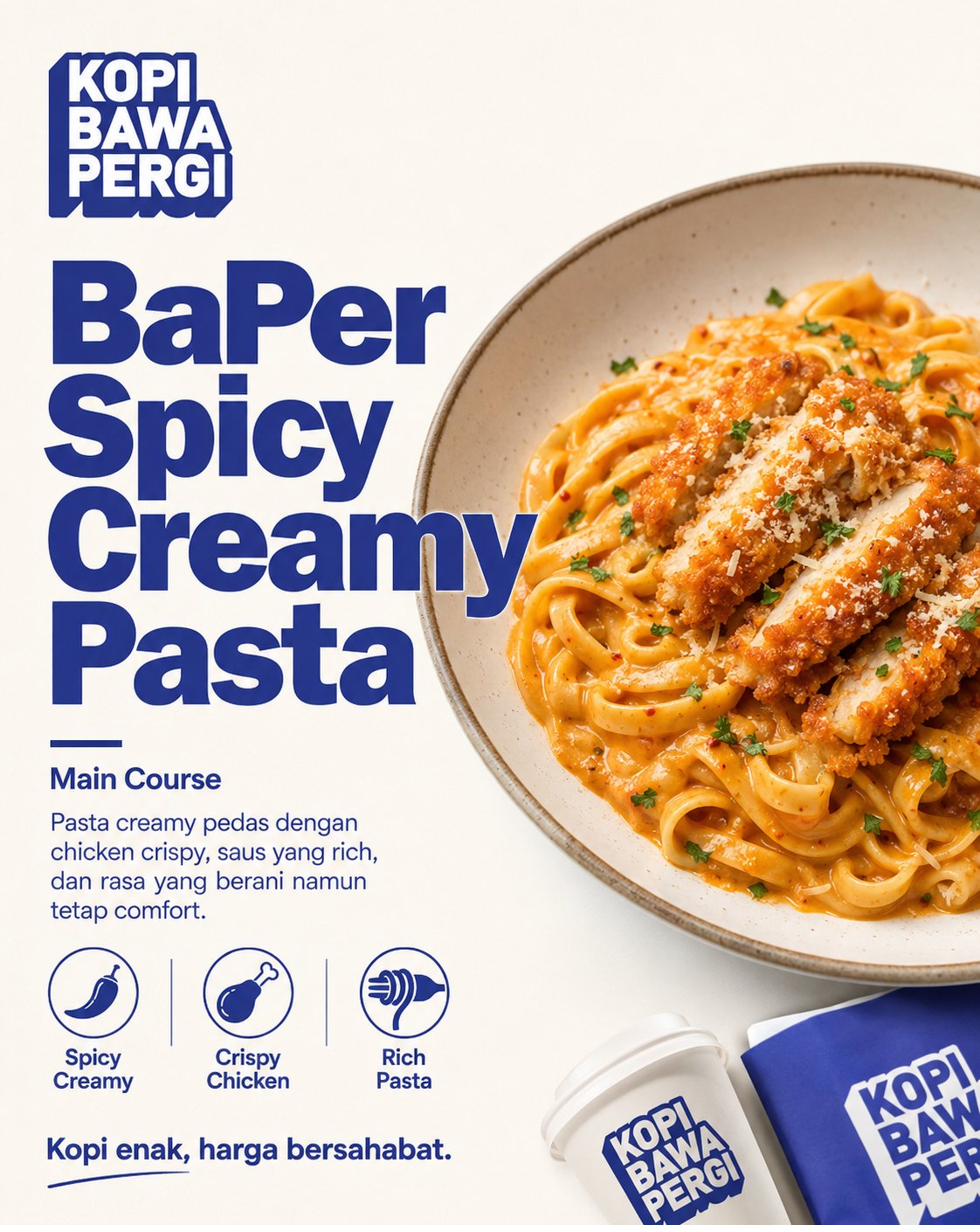 BaPer Spicy Creamy Pasta